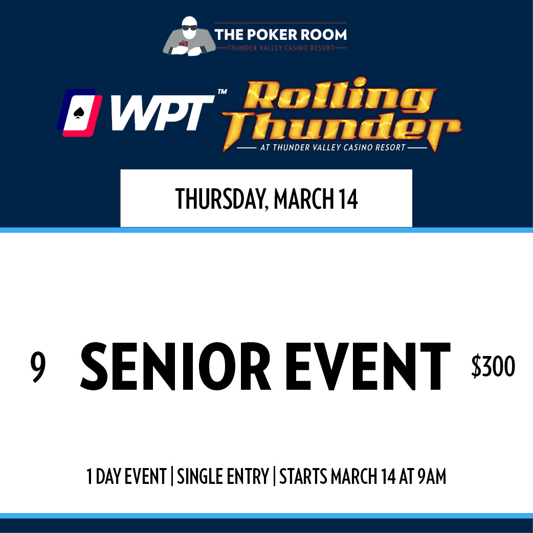 Event 9 - WPT - Seniors