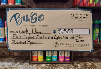 Bonanza Progressive Winner