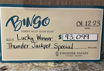 Thunder Jackpot Winner